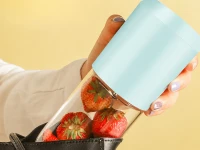Verk 07337 Přenosný smoothie mixér s nádobou 400 ml, 150 W, modrý