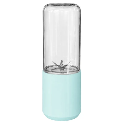 Verk 07337 Přenosný smoothie mixér s nádobou 400 ml, 150 W, modrý