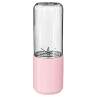 Verk 07337 Přenosný smoothie mixér s nádobou 400 ml, 150 W, růžový