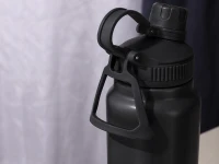 Verk 07388 Termofľaša s držiakom 700 ml, čierna