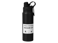 Verk 07388 Termofľaša s držiakom 700 ml, čierna