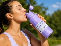 Verk 07388 Termofľaša s držiakom 700 ml, fialová