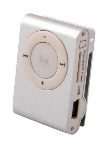 ISO MP3 MINI přehrávač - stříbrný