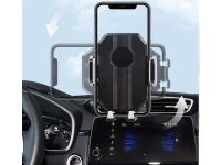 Verk 10131 Univerzální držák telefonu do auta na čelní sklo 360°, černý