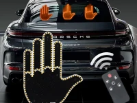 Verk 10154 Signalizátor gest do auta - ruka, 203 LED, diaľkové ovládanie