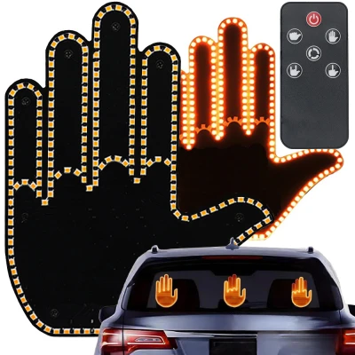 Verk 10154 Signalizátor gest do auta - ruka, 203 LED, diaľkové ovládanie