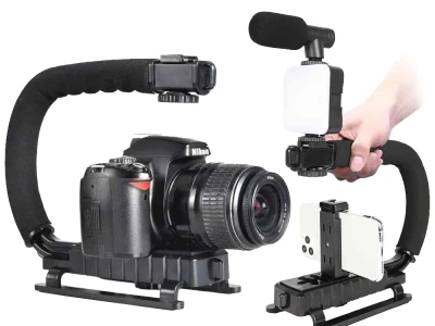 Verk 27335 Sada na natáčanie videí - statív, mikrofón a držiak na telefón