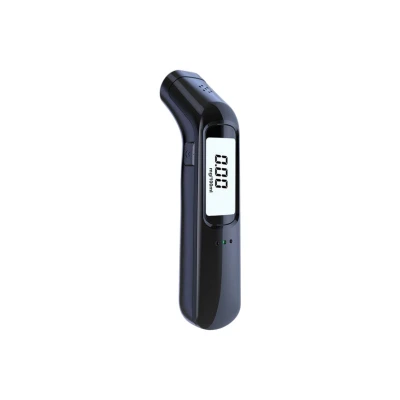 Verk 27526 Bezkontaktní digitální alkohol tester s USB nabíjením, černý