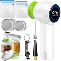Verk 27539 Přenosná vakuovací pumpa na uchovávání potravin, USB, 4 sáčky