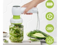 Verk 27539 Přenosná vakuovací pumpa na uchovávání potravin, USB, 4 sáčky