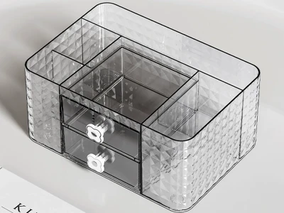 Verk 27644 Organizér na kosmetiku a šperky se zásuvkami 21 x 10 cm