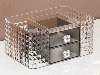 Verk 27644 Organizér na kosmetiku a šperky se zásuvkami 21 x 10 cm