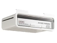 Verk 27655 Výsuvný organizér pod desku stolu 32,5 x 8,5 x 23 cm, bílá