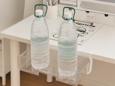 Verk 27655 Výsuvný organizér pod desku stolu 32,5 x 8,5 x 23 cm, bílá