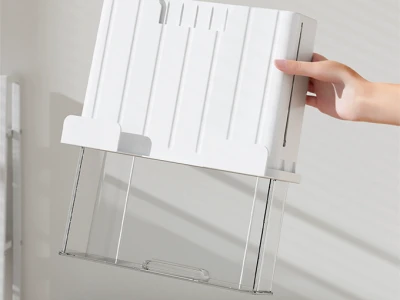 Verk 27655 Výsuvný organizér pod desku stolu 32,5 x 8,5 x 23 cm, bílá