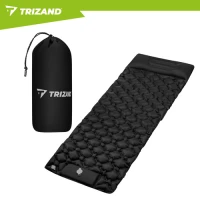 Trizand 27682 Samonafukovacia matrac s integrovanou pumpou 190 x 60 cm, čierna