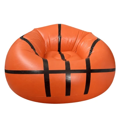 Verk 27759 Nafukovací křeslo ve tvaru basketbalového míče 60 x 95 cm, oranžový