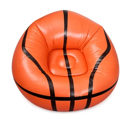 Verk 27759 Nafukovací křeslo ve tvaru basketbalového míče 60 x 95 cm, oranžový