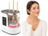 Verk 27760 Elektrický čistič štětců na make-up, 6 W, USB-C, bílý