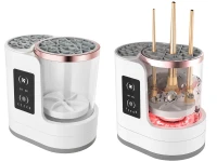 Verk 27760 Elektrický čistič štětců na make-up, 6 W, USB-C, bílý