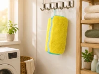Verk 27763 Ochranný vak na praní obuvi z mikrovlákna 39 x 19 cm, žlutý