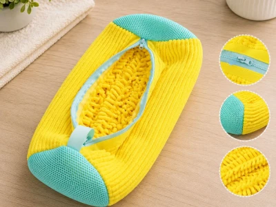 Verk 27763 Ochranný vak na praní obuvi z mikrovlákna 39 x 19 cm, žlutý
