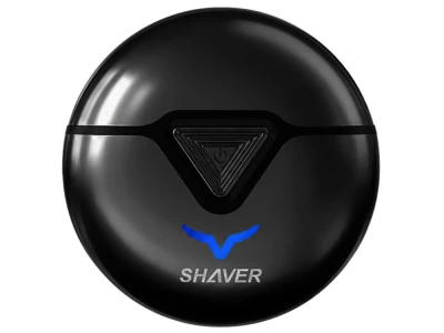 Verk 27803 Mini elektrický holicí strojek s LED displejem, USB‑C, černý