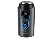 Verk 27804 Mini elektrický holicí strojek s LED, USB‑C, černý