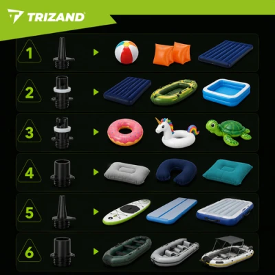 Trizand 27838 Elektrická pumpa na SUP s LCD displejom, 20 PSI, 4000 mAh