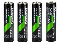 Verk 02044 Nabíjecí baterie AA R6, Ni-MH 1,2 V, 4800 mAh, 4 ks