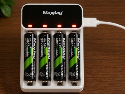 Verk 02044 Nabíjecí baterie AA R6, Ni-MH 1,2 V, 4800 mAh, 4 ks