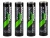 Verk 02044 Nabíjateľné batérie AA R6, Ni-MH 1,2 V, 4800 mAh, 4 ks