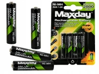 Verk 02045 Nabíjecí baterie AAA R3, Ni-MH 1,2 V, 2800 mAh, 4 ks