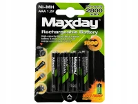Verk 02045 Nabíjecí baterie AAA R3, Ni-MH 1,2 V, 2800 mAh, 4 ks
