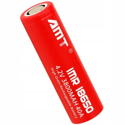 Verk 02048 Nabíjateľná batéria 18650, 3800 mAh, 4,2 V Li-Ion, 1 ks