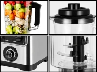 Verk 07501 Multifunkčný kuchynský mixér 3000 W, nádoby 2 500 ml + 600 ml, 8 v 1