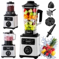 Verk 07501 Multifunkčný kuchynský mixér 3000 W, nádoby 2 500 ml + 600 ml, 8 v 1