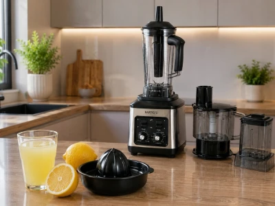 Verk 07501 Multifunkčný kuchynský mixér 3000 W, nádoby 2 500 ml + 600 ml, 8 v 1