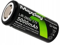 Verk 02053 Nabíjateľná batéria 26650, 5000 mAh, 3,7 V, Li-Ion, 1 ks