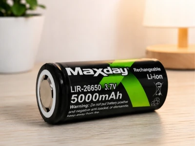 Verk 02053 Nabíjateľná batéria 26650, 5000 mAh, 3,7 V, Li-Ion, 1 ks