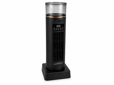 Verk 16041 Ochlazovač vzduchu s ventilátorem a zvlhčovačem 10 W, 36,7 cm, černý
