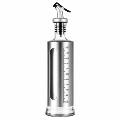Verk 07502 Sklenený dávkovač oleja 500 ml s odmerkou a nalievacou trubicou