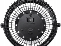 Verk 16043 Stolní USB ventilátor 4 W, 22 cm, černý