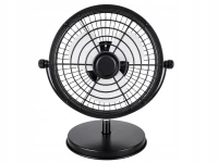 Verk 16043 Stolní USB ventilátor 4 W, 22 cm, černý