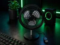 Verk 16043 Stolní USB ventilátor 4 W, 22 cm, černý