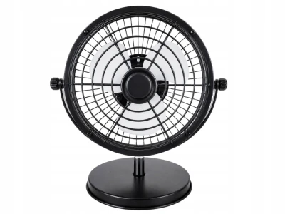 Verk 16043 Stolní USB ventilátor 4 W, 22 cm, černý