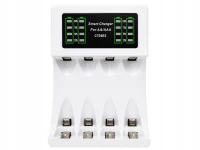 Verk 02055 Rychlonabíječka na baterie AA/AAA s USB-C s LED indikací