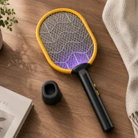 Verk 24668 Elektrický UV lapač hmyzu, 2 režimy, USB, černo-žlutý