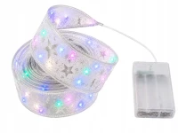 Verk 27712 LED svetelná stuha na vianočný stromček, 4 m, 40 LED, biela
