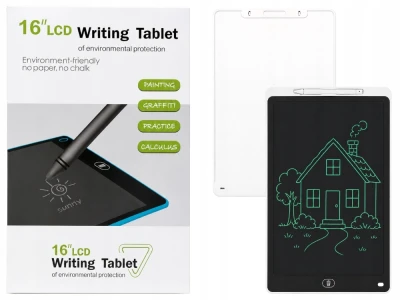 Verk 06416 Grafická tabuľa na kreslenie stylusom, 16", biela